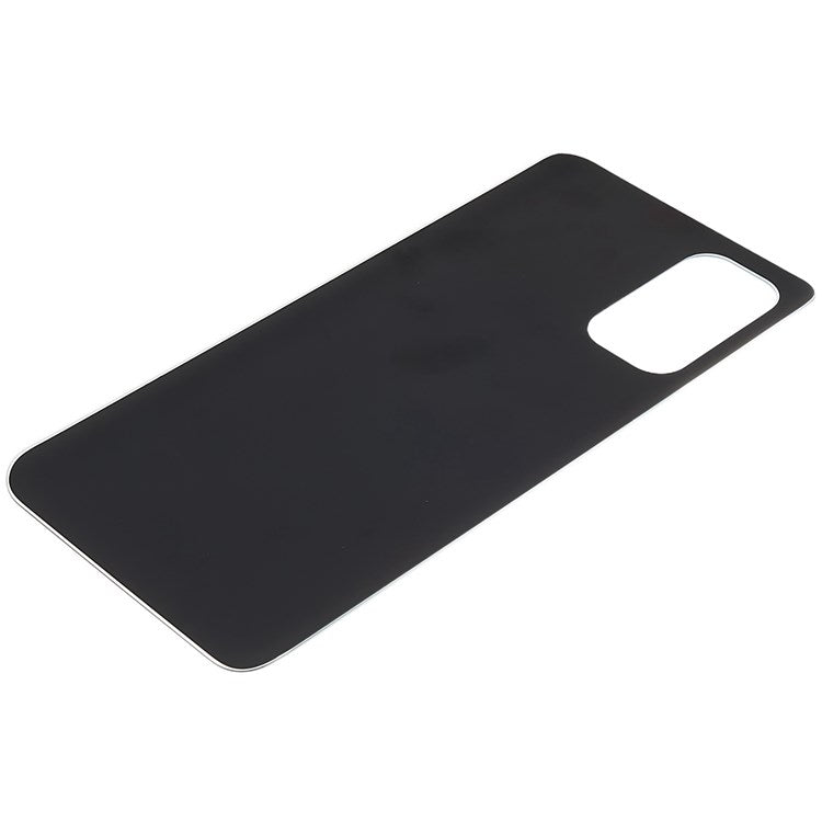 For Oppo Reno5 4G/5G Phone Replacement Back Battery Housing Cover (without Logo) - Silver