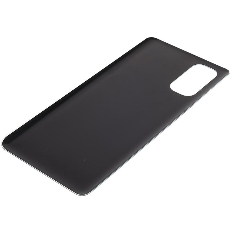 For Oppo Reno4 Pro 5G Cellphone Back Battery Housing Cover Replacement Parts (without Logo) - Blue