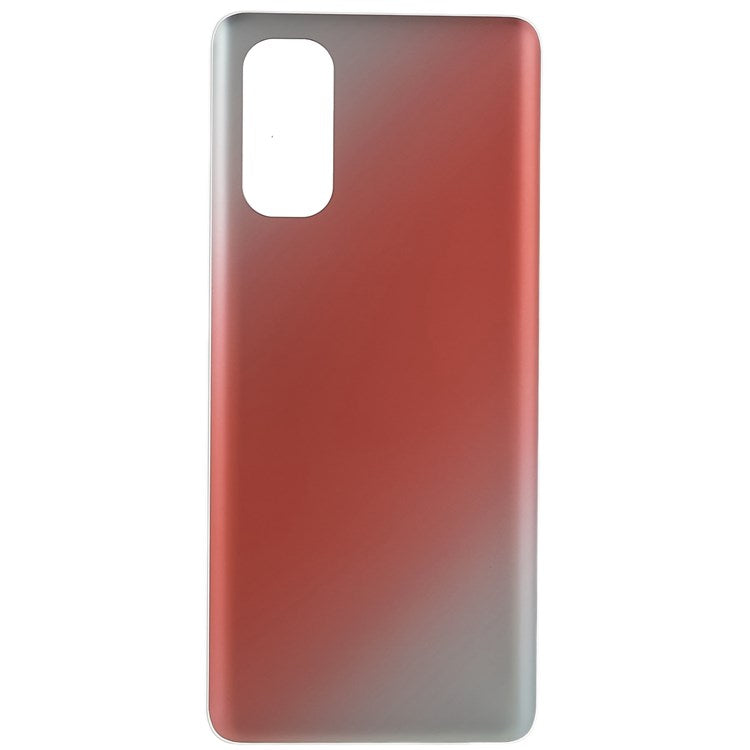 For Oppo Reno4 Pro 5G Cellphone Back Battery Housing Cover Replacement Parts (without Logo) - Red