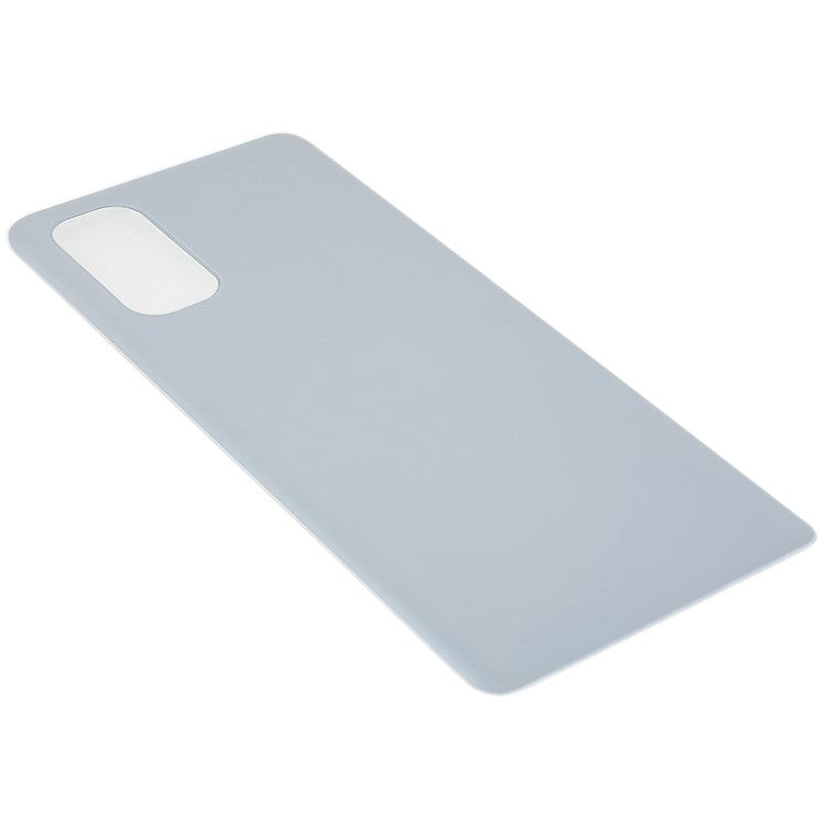 For Oppo Reno4 Pro 5G Cellphone Back Battery Housing Cover Replacement Parts (without Logo) - White