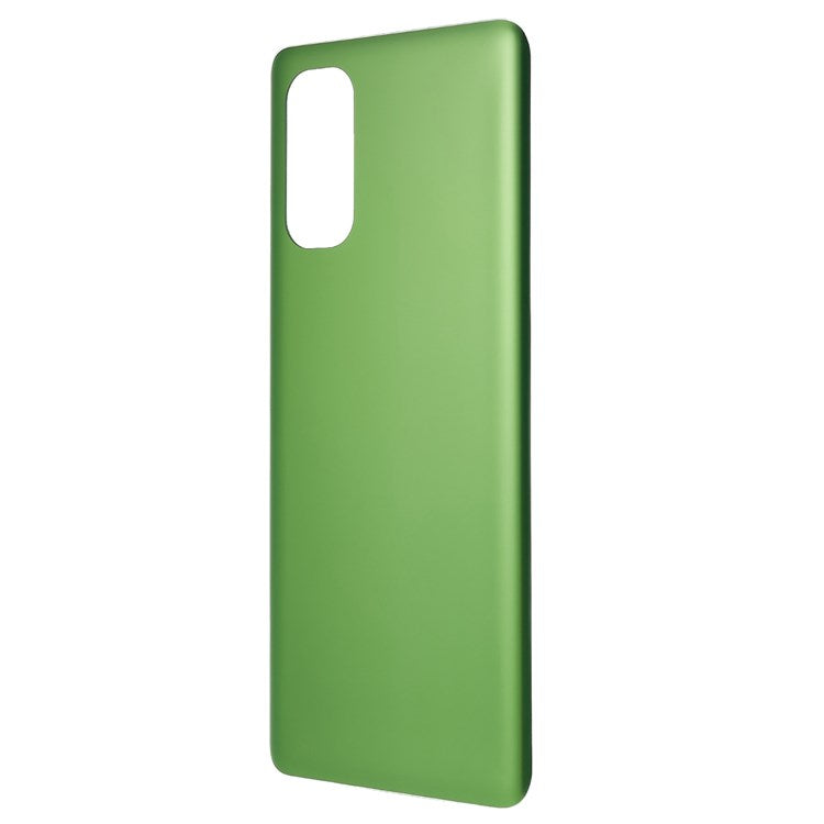 For Oppo Reno4 Pro 5G Cellphone Back Battery Housing Cover Replacement Parts (without Logo) - Green