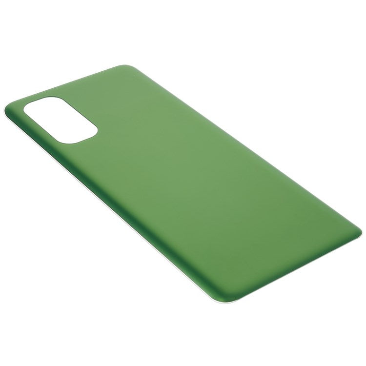 For Oppo Reno4 Pro 5G Cellphone Back Battery Housing Cover Replacement Parts (without Logo) - Green