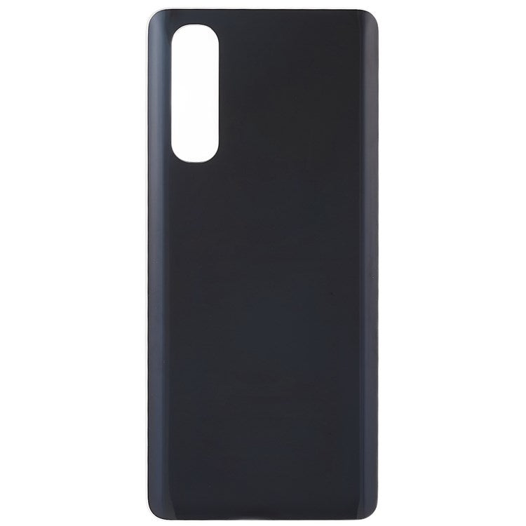 For Oppo Reno3 Pro 5G Back Battery Housing Cover Replacement Parts (without Logo) - Black