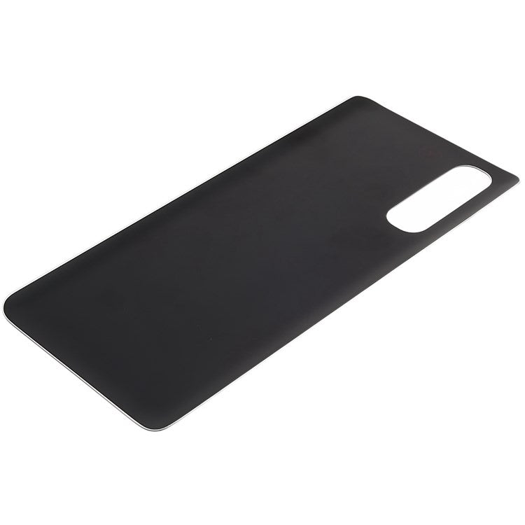 For Oppo Reno3 Pro 5G Back Battery Housing Cover Replacement Parts (without Logo) - Black