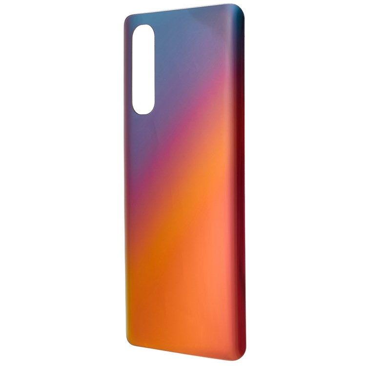 For Oppo Reno3 Pro 5G Back Battery Housing Cover Replacement Parts (without Logo) - Red