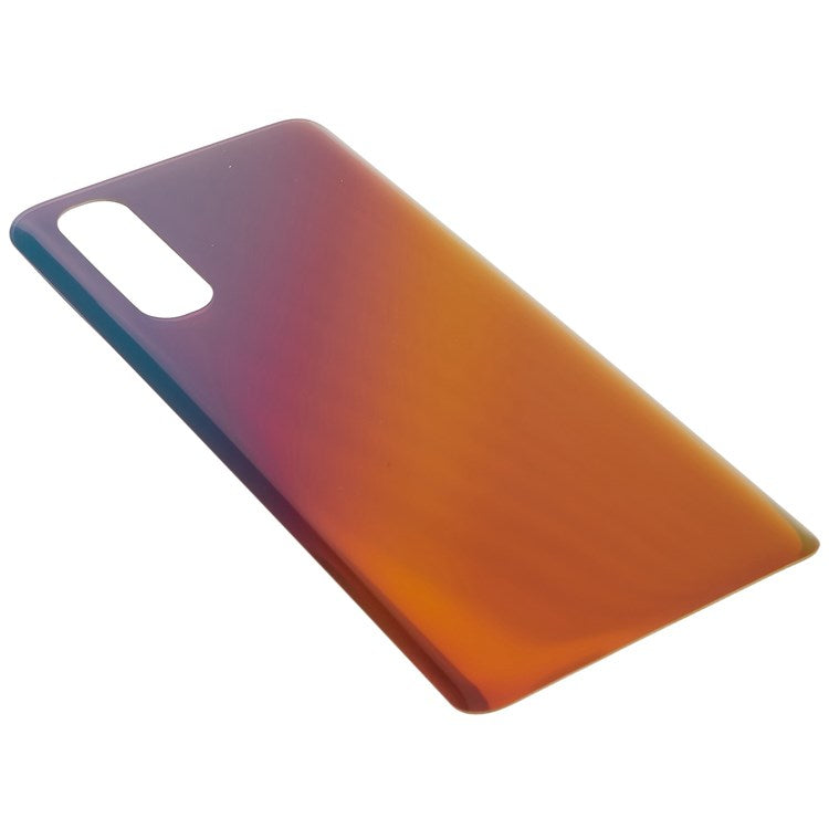 For Oppo Reno3 Pro 5G Back Battery Housing Cover Replacement Parts (without Logo) - Red