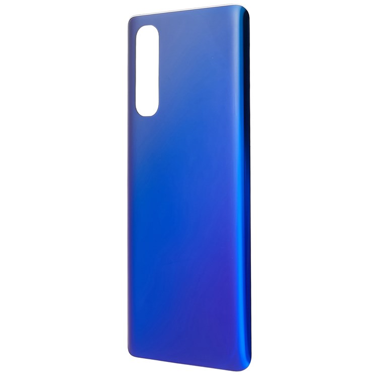 For Oppo Reno3 Pro 5G Back Battery Housing Cover Replacement Parts (without Logo) - Blue