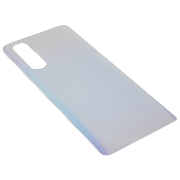 For Oppo Reno3 Pro 5G Back Battery Housing Cover Replacement Parts (without Logo) - White