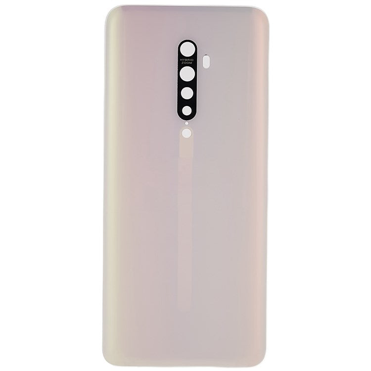 For Oppo Reno2 Phone Back Battery Housing Cover Replacement Parts (without Logo) - Pink