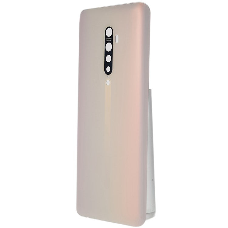 For Oppo Reno2 Phone Back Battery Housing Cover Replacement Parts (without Logo) - Pink