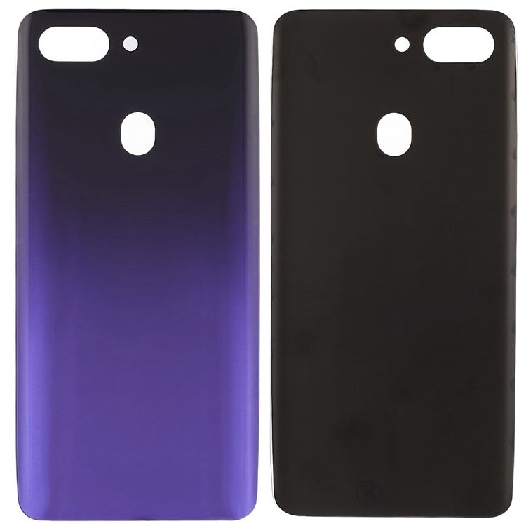 For Oppo R15 Pro Back Battery Housing Cover Replacement Parts (without Logo) - Purple