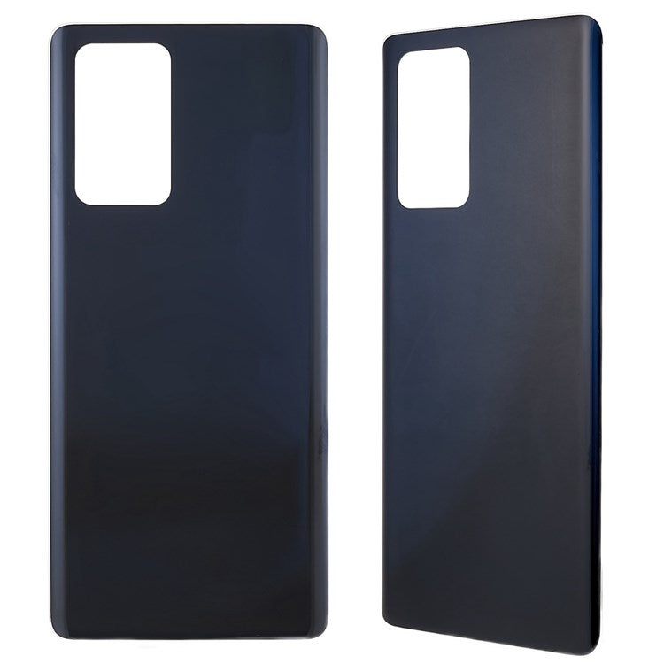 For Oppo Reno6 Pro 5G Replacement Parts Back Battery Housing Cover (without Logo) - Black