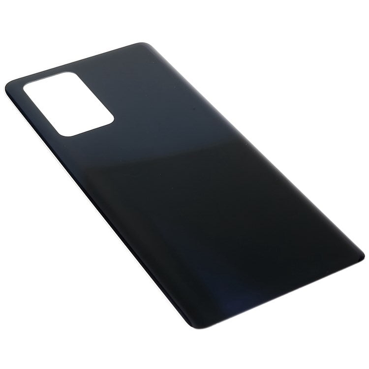 For Oppo Reno6 Pro 5G Replacement Parts Back Battery Housing Cover (without Logo) - Black