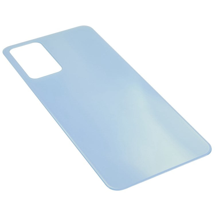For Oppo Reno6 5G Back Battery Housing Cover Phone Replacement Parts (without Logo) - Blue