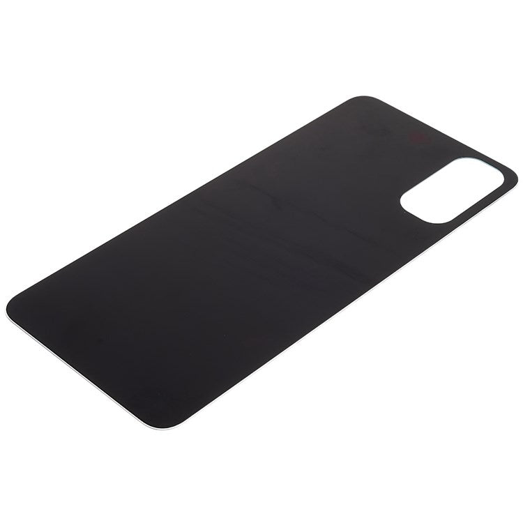 For Oppo Reno4 4G Phone Back Battery Housing Cover Replacement Parts (without Logo) - Blue