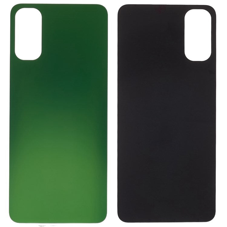 For Oppo Reno4 4G Phone Back Battery Housing Cover Replacement Parts (without Logo) - Green