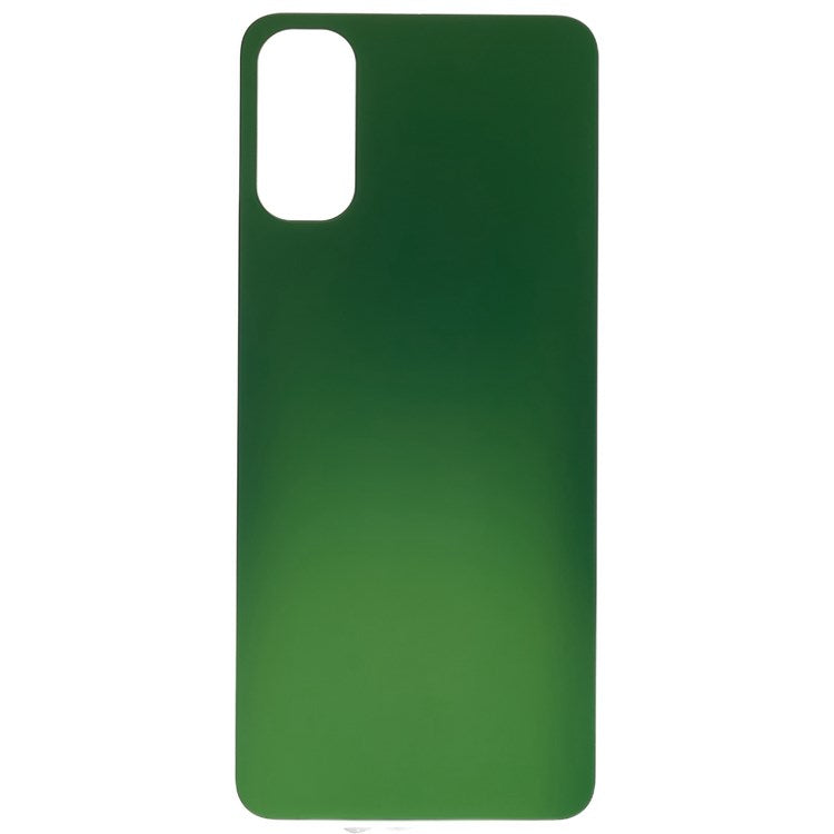 For Oppo Reno4 4G Phone Back Battery Housing Cover Replacement Parts (without Logo) - Green
