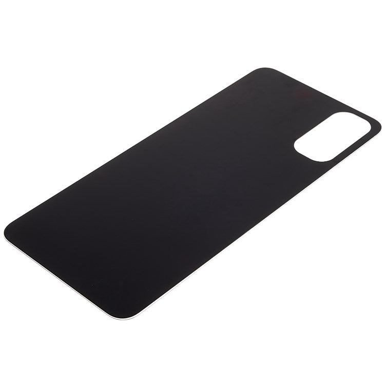 For Oppo Reno4 4G Phone Back Battery Housing Cover Replacement Parts (without Logo) - Red