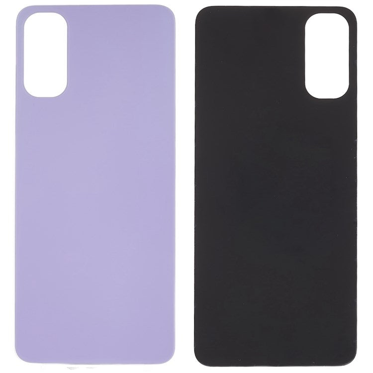 For Oppo Reno4 4G Phone Back Battery Housing Cover Replacement Parts (without Logo) - Purple