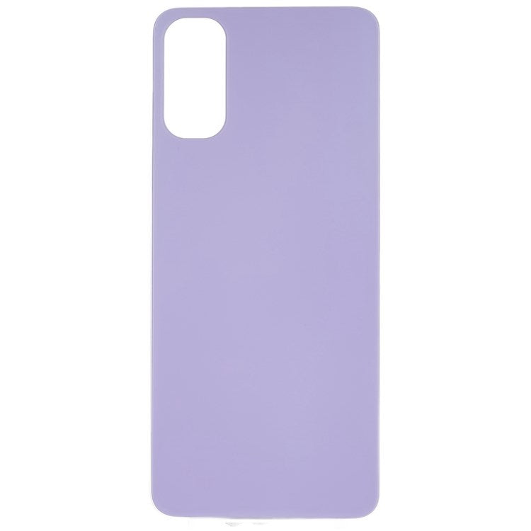 For Oppo Reno4 4G Phone Back Battery Housing Cover Replacement Parts (without Logo) - Purple