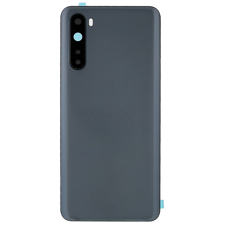 For OnePlus Nord OEM Battery Housing Cover Repair Part + Camera Lens Cover - Black