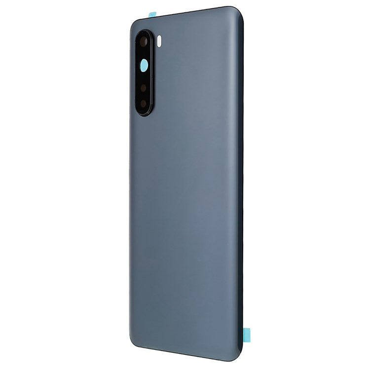 For OnePlus Nord OEM Battery Housing Cover Repair Part + Camera Lens Cover - Black