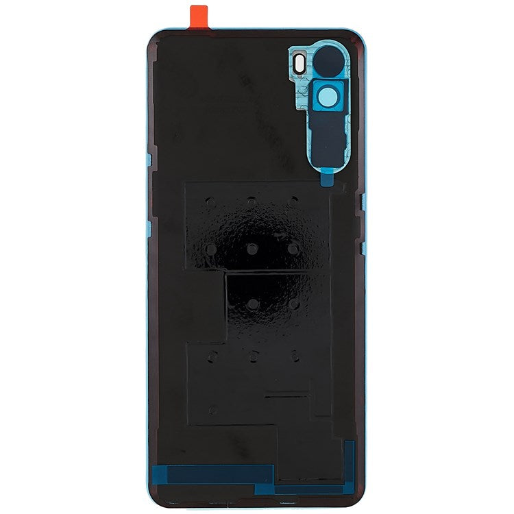 For OnePlus Nord OEM Battery Housing Cover Repair Part + Camera Lens Cover - Blue