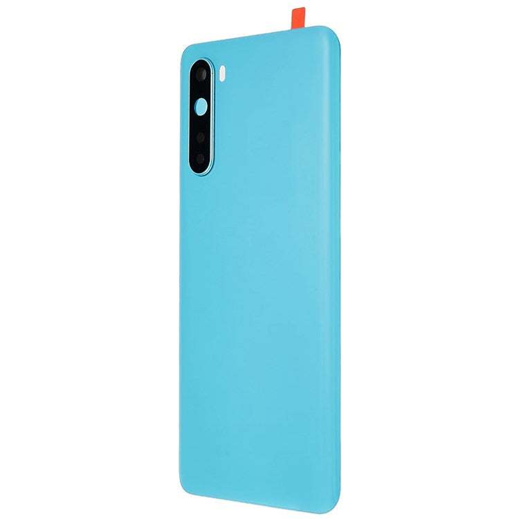For OnePlus Nord OEM Battery Housing Cover Repair Part + Camera Lens Cover - Blue