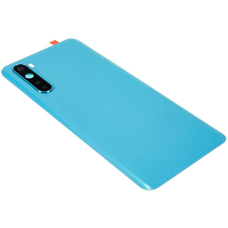 For OnePlus Nord OEM Battery Housing Cover Repair Part + Camera Lens Cover - Blue