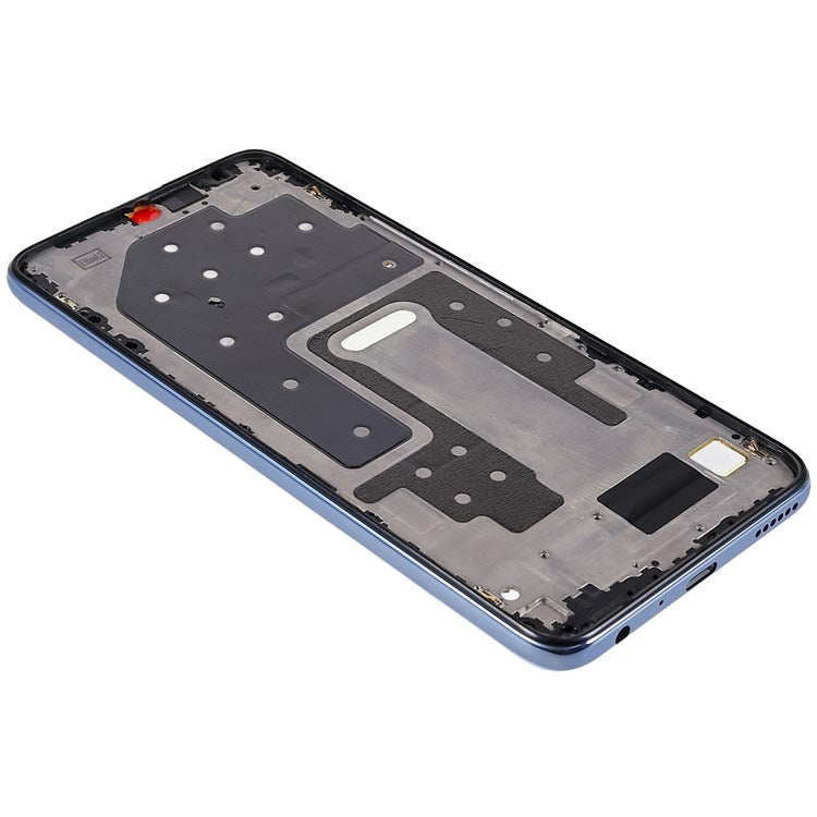 For Huawei Enjoy Z 5G / Enjoy 20 Pro 5G / Honor 30 Youth / 30 Lite OEM Front Housing Frame Repair Part (without Logo) - Blue