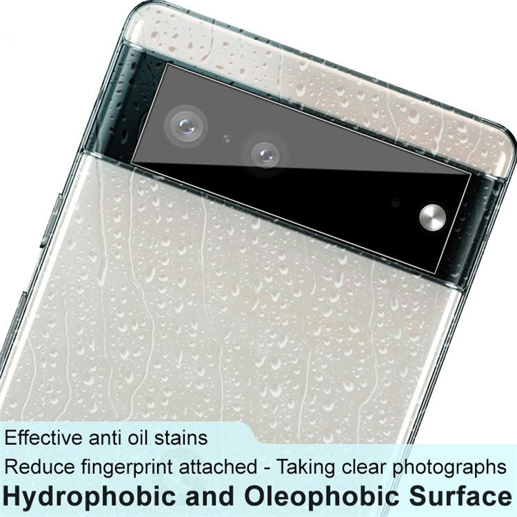 IMAK For Google Pixel 7 5G HD Clear Camera Lens Protector Anti-Scratch Tempered Glass Lens Film (Black Version)
