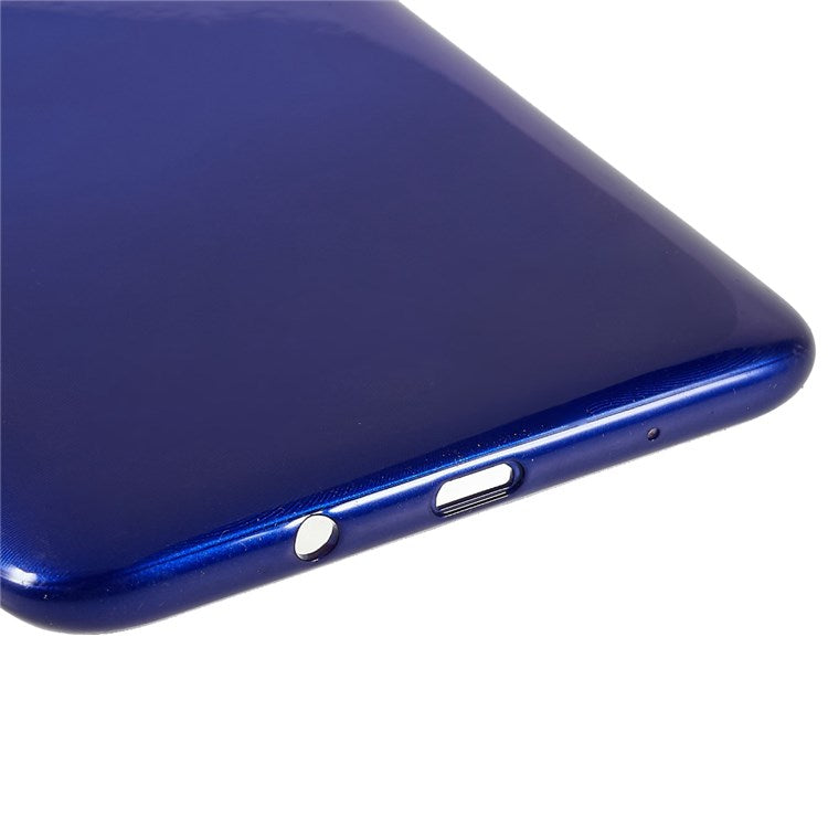 For Tecno Spark 6 Air Back Battery Housing Cover Replacement - Blue