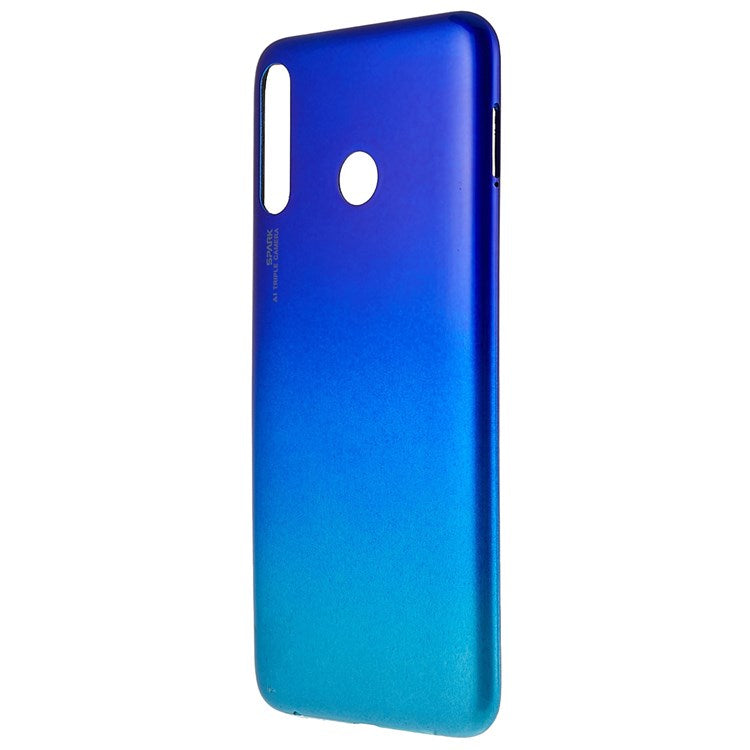 For Tecno Spark 4 Back Battery Housing Cover Replacement - Blue