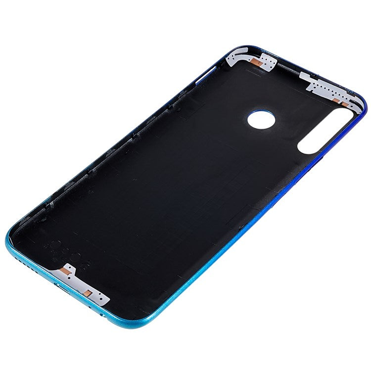 For Tecno Spark 4 Back Battery Housing Cover Replacement - Blue