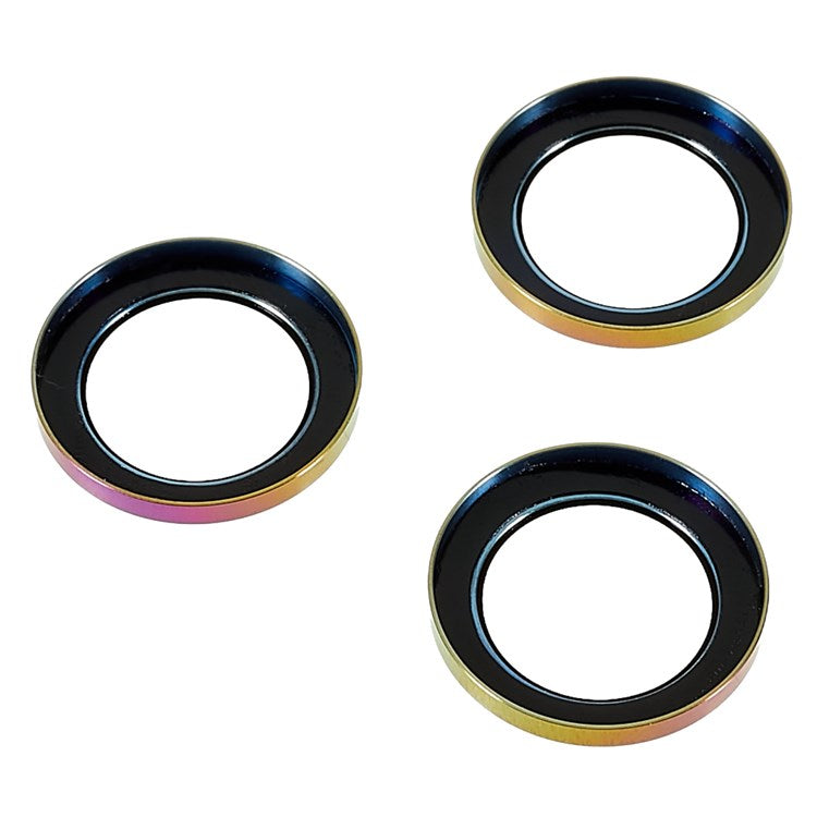 3Pcs / Set Camera Lens Protector for iPhone 14 Pro Max 6.7 inch / 14 Pro 6.1 inch, Ultra Clear Tempered Glass Lens Protection Film - Multi-color