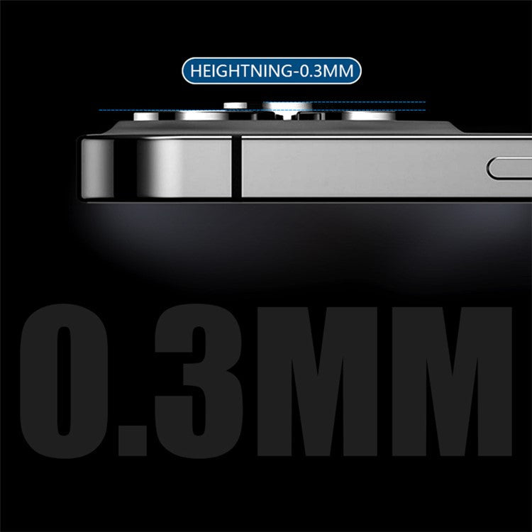 X-LEVEL AR-Spotlight Series For Samsung Galaxy S24 Ultra Tempered Glass Lens Protector Camera Lens Film - Black