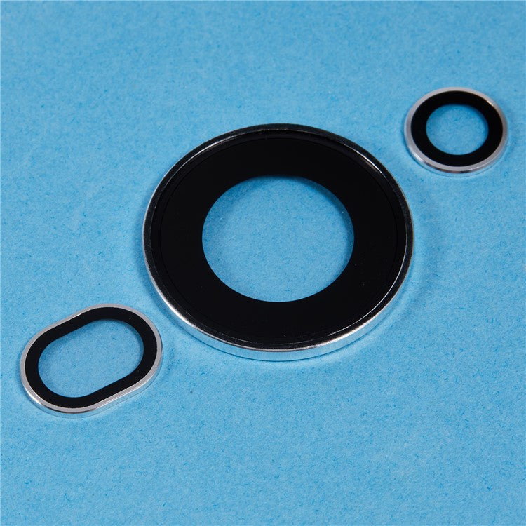 1 Set For Huawei Pura 70 Ultra Camera Lens Protector Tempered Glass Rear Lens Film - Silver