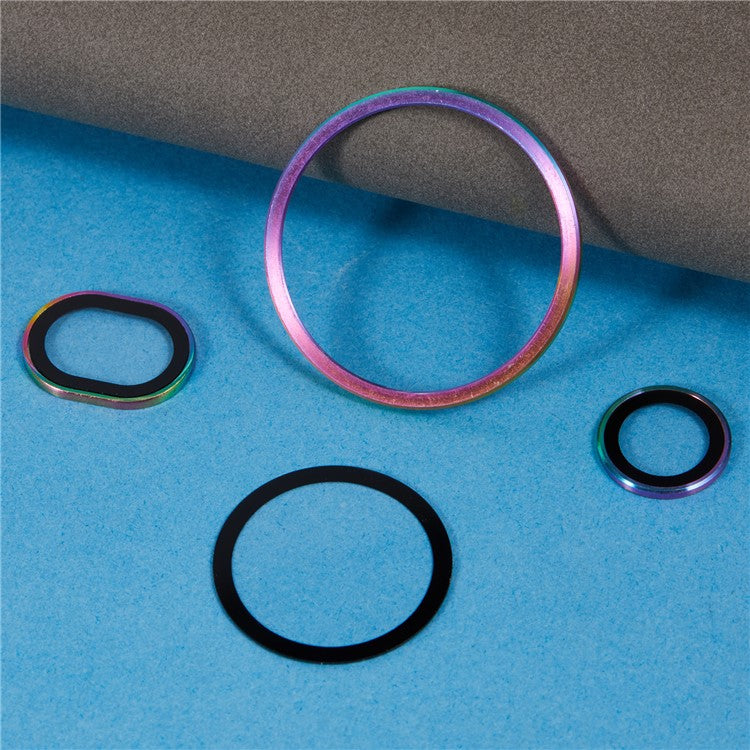 1 Set For Huawei Pura 70 Ultra Tempered Glass Camera Lens Protector Individual Rear Lens Film - Multi-Color