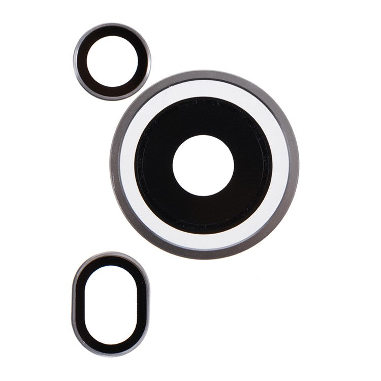 1 Set For Huawei Pura 70 Ultra Tempered Glass Camera Lens Protector Individual Rear Lens Film - Silver