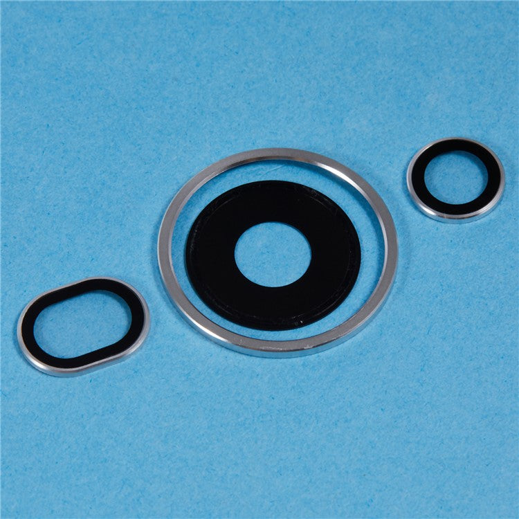 1 Set For Huawei Pura 70 Ultra Tempered Glass Camera Lens Protector Individual Rear Lens Film - Silver