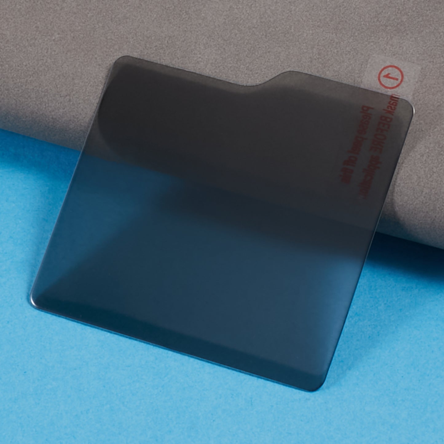 For Samsung Galaxy Z Flip6 5G Screen Protector Full Glue 180-Degree Anti-Spy Tempered Glass Film (Outer Screen)