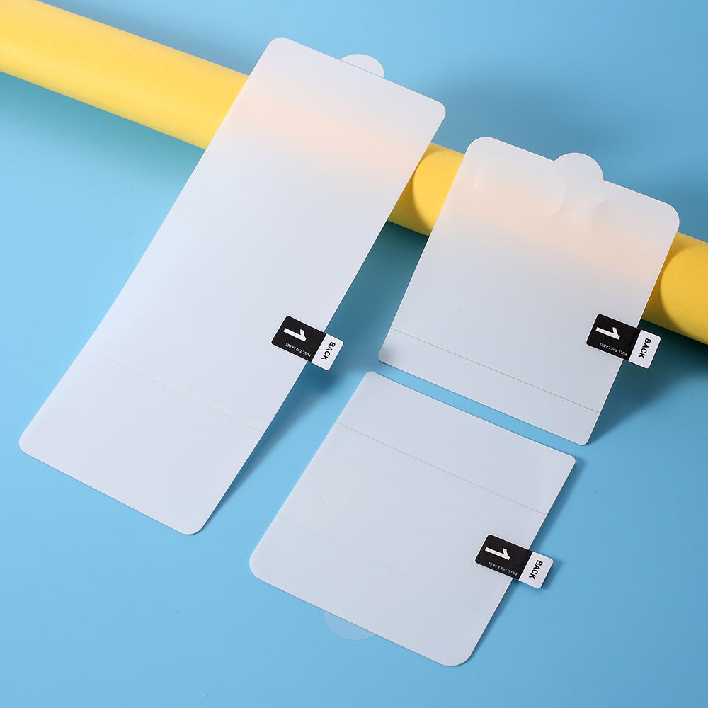 For Samsung Galaxy Z Flip6 5G Screen Protector Set, Front + Back Full Cover TPU+PET Hydrogel Film