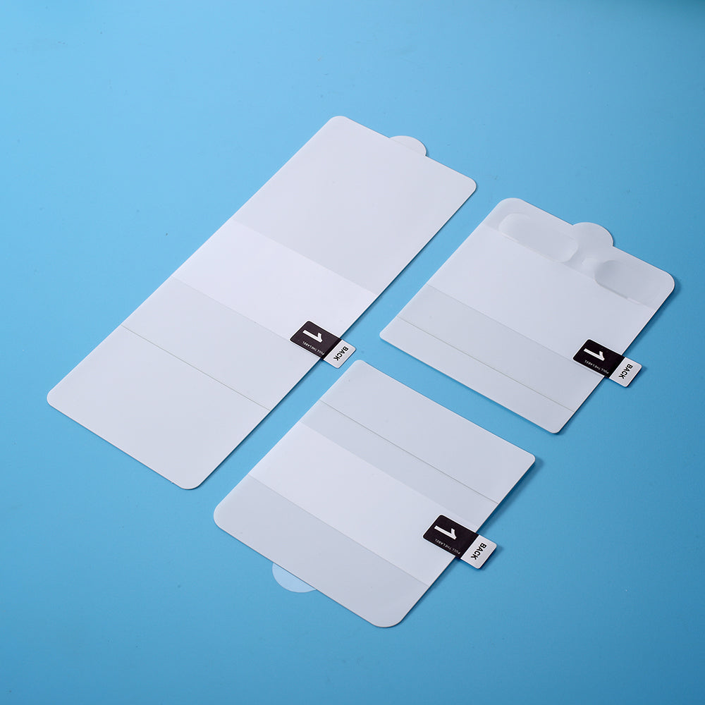 For Samsung Galaxy Z Flip6 5G Screen Protector Set, Front + Back Full Cover TPU+PET Hydrogel Film