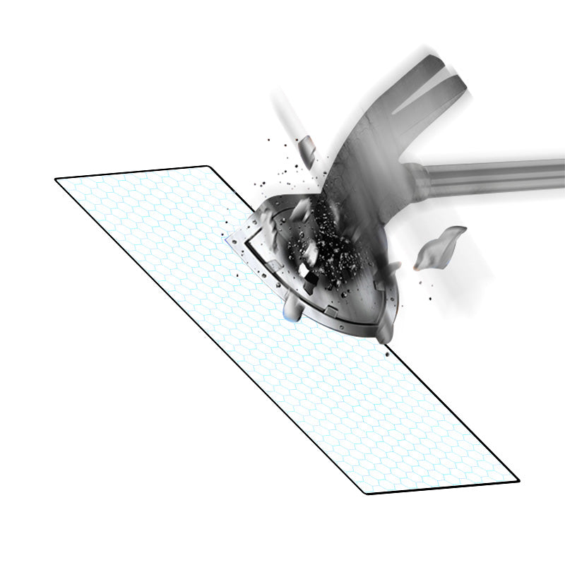 RURIHAI For Samsung Galaxy Z Fold6 5G Full Screen Protector 0.26mm 2.5D High Aluminium-Silicon Glass Film