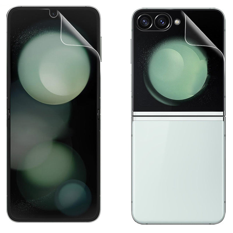 IMAK Hydrogel Film III For Samsung Galaxy Z Flip6 5G Front + Rear Small Screen Protector TPU Film