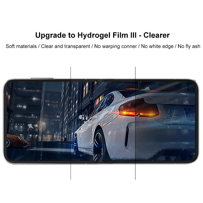 IMAK Hydrogel Film III For Samsung Galaxy Z Flip6 5G Front + Rear Small Screen Protector TPU Film
