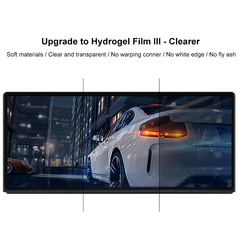 IMAK Hydrogel III Film For Samsung Galaxy Z Fold6 5G Soft TPU Screen Protector Set with Clear Outer, Inner Film