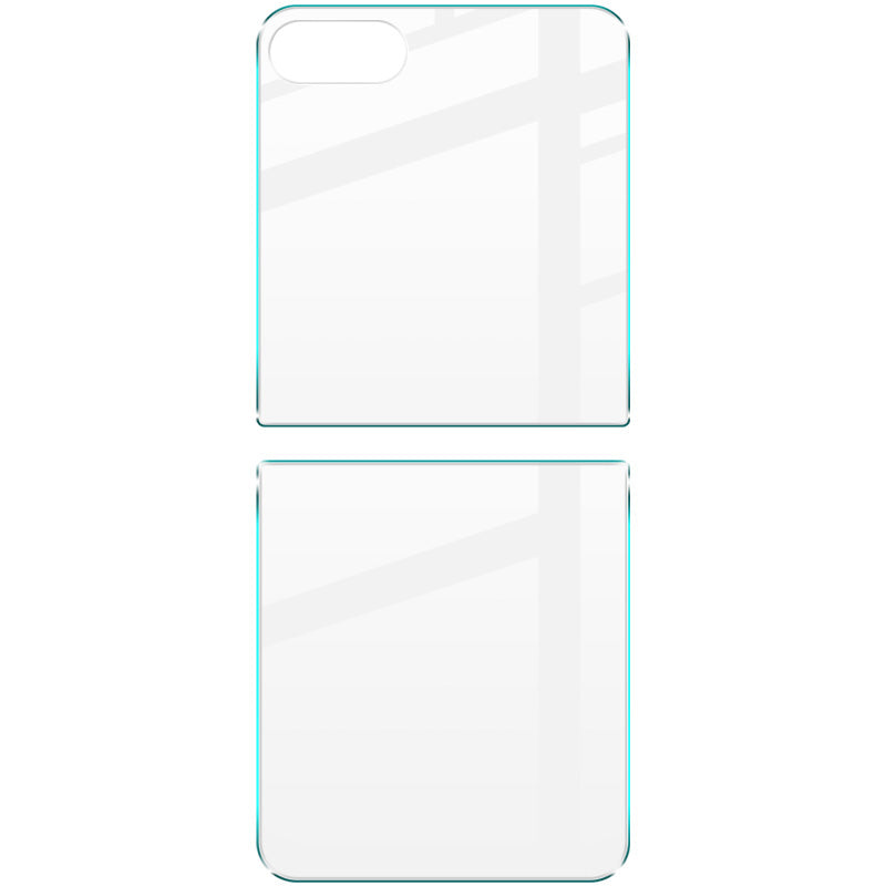 IMAK H Series 1 Set For Samsung Galaxy Z Flip6 5G / Z Flip5 5G Back Cover Tempered Glass Rear Screen Film
