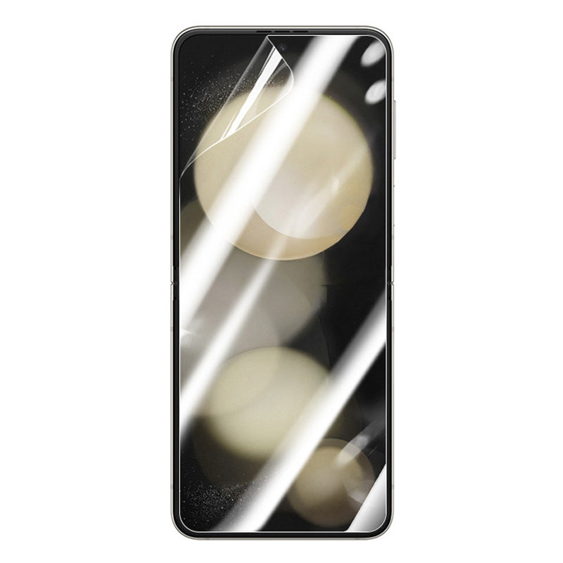 RURIHAI For Samsung Galaxy Z Flip6 5G PET Screen Film Kit Front and Back Cover Protector