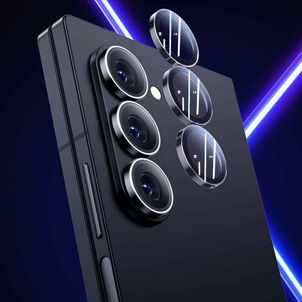 BENKS For Samsung Galaxy Z Fold6 5G Camera Lens Protector Corning Gorilla Glass Individual Ring Back Lens Film